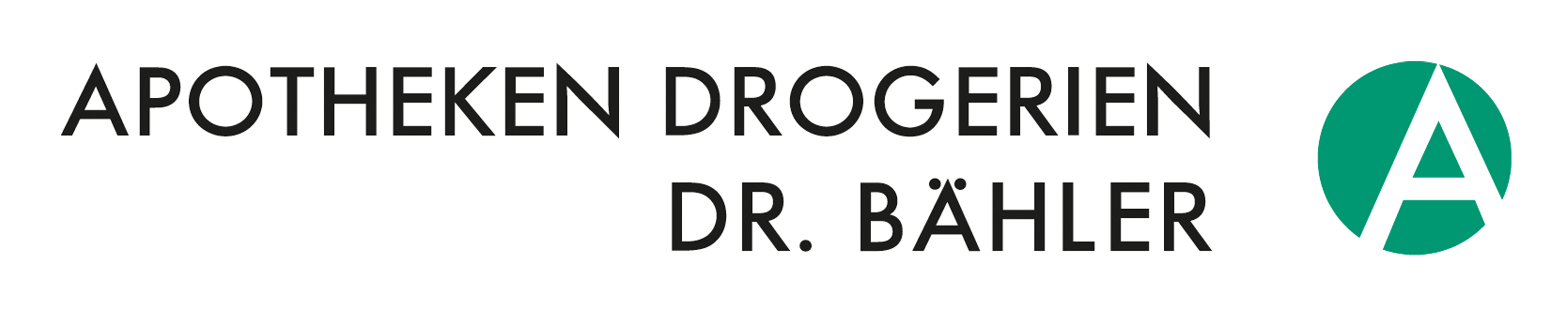 Logo Apotheken Drogerien Dr. Bähler